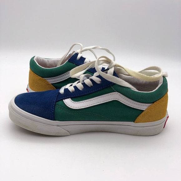 Vans Old Skool Yacht Club Kids Size: Multi Color US 3 - Picture 4 of 9